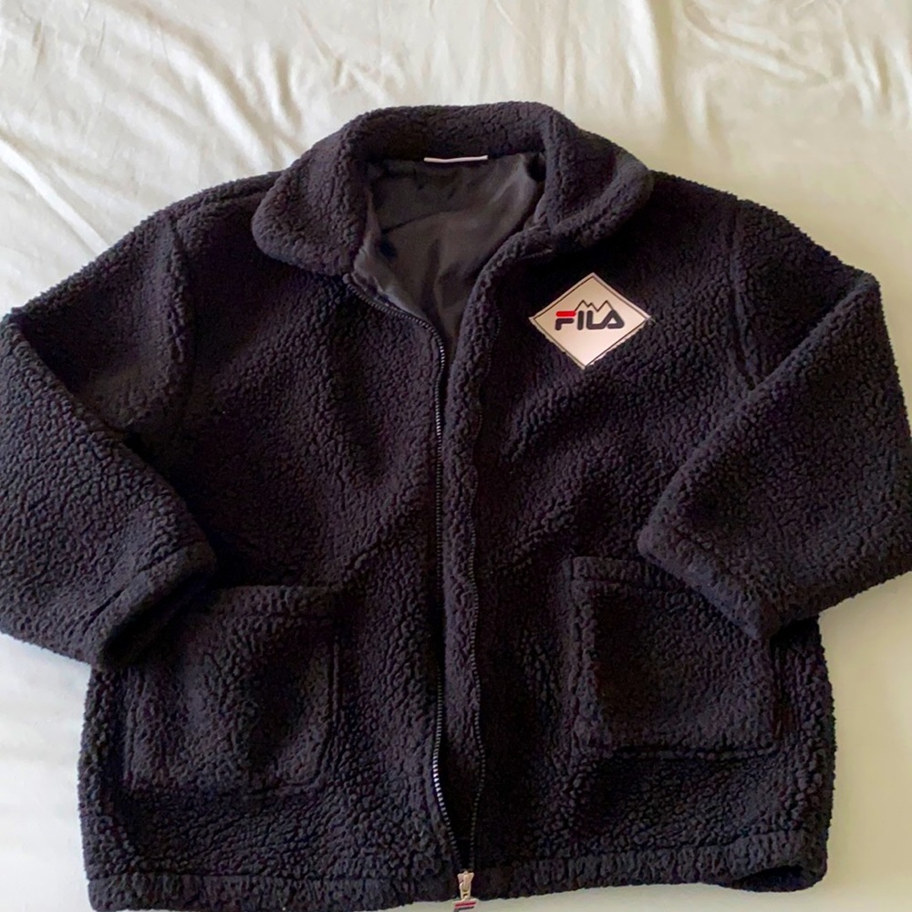 FILA Sherpa Jacket - Size Small
